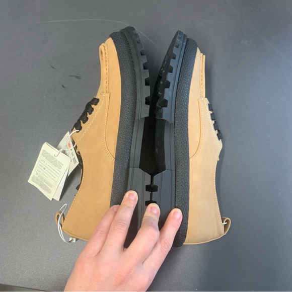 NEW Reserved European Loafers In Tan & Black Size EU 39 US 8.5 - Picture 11 of 11